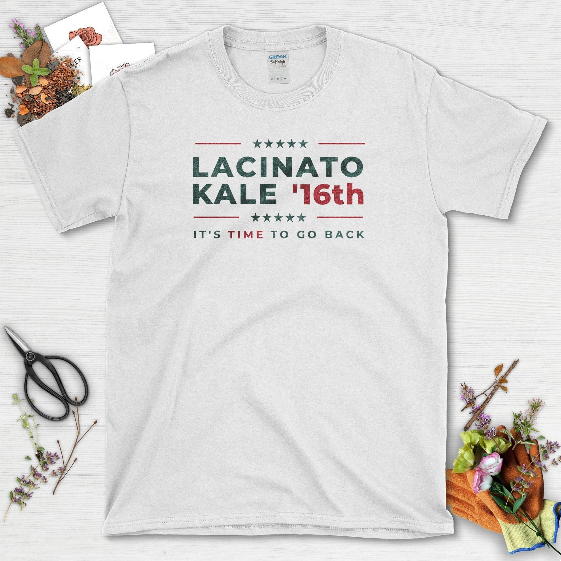 Lacinato Kale T-Shirt White / S T-Shirt