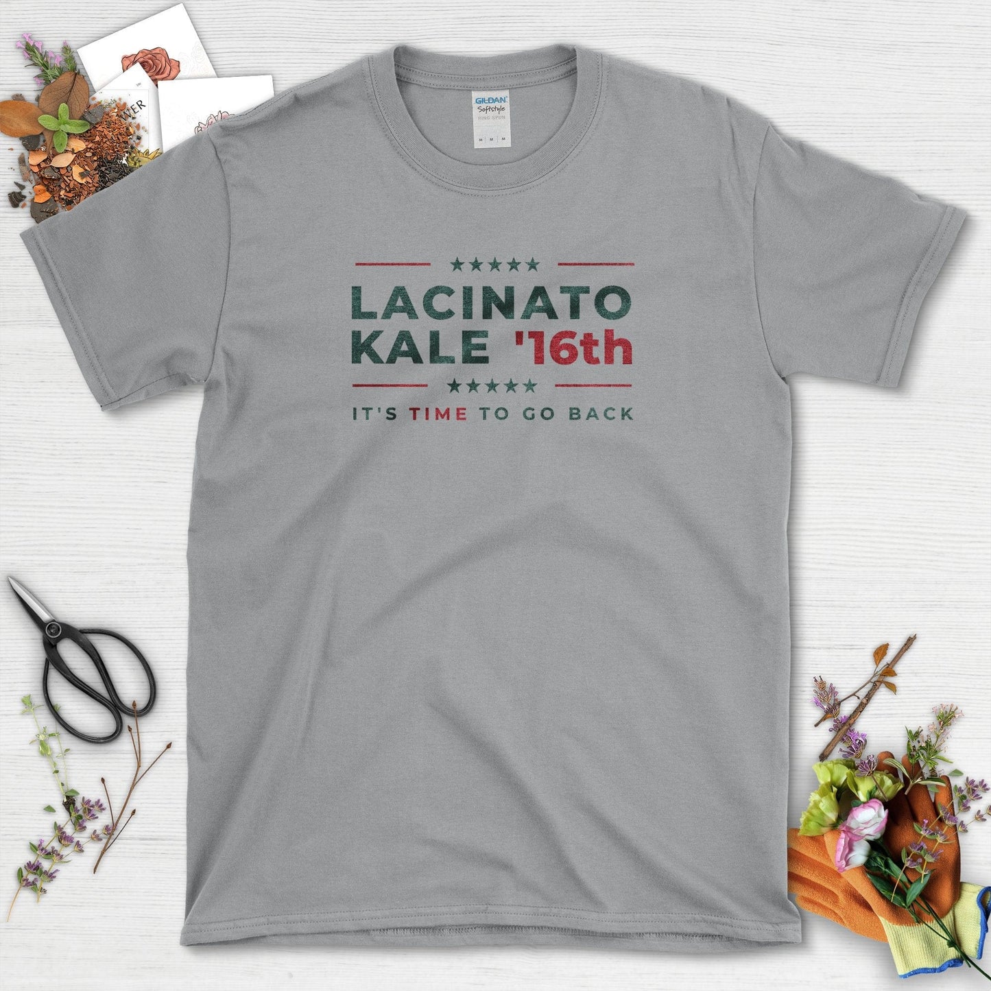 Lacinto Kale T-Shirt Sport Grey / S T-Shirt