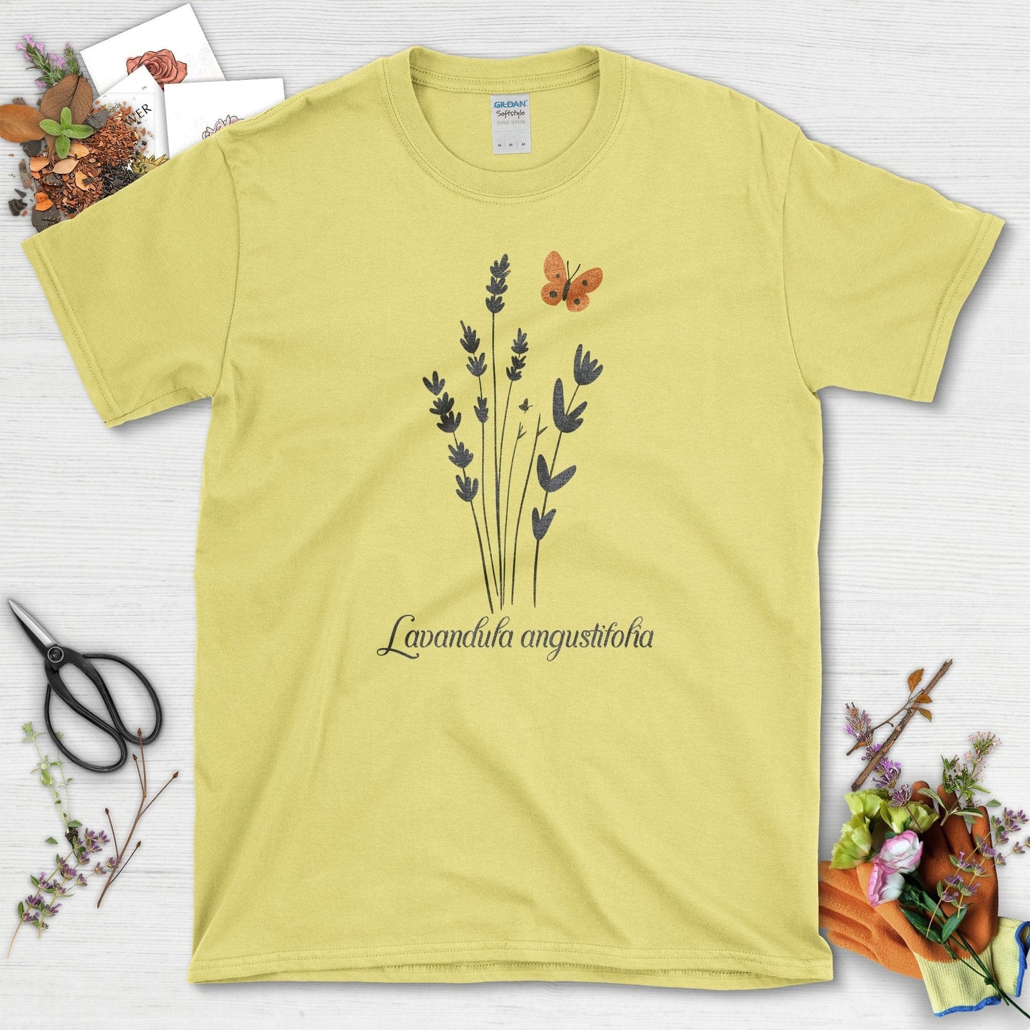 Lavender Blossom T-Shirt Cornsilk / S T-Shirt