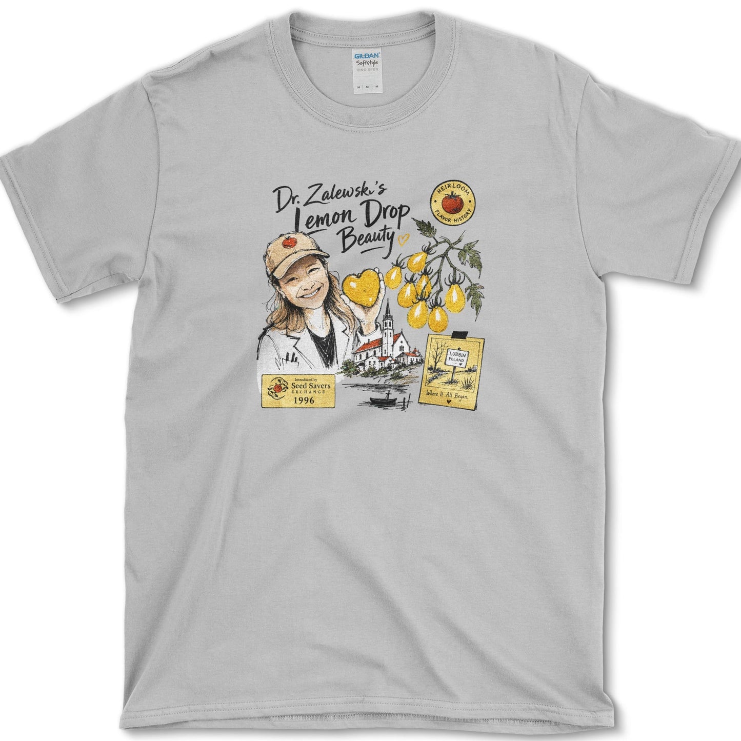 Lemon Drop Beauty T-Shirt Sport Grey / S Essential Tees