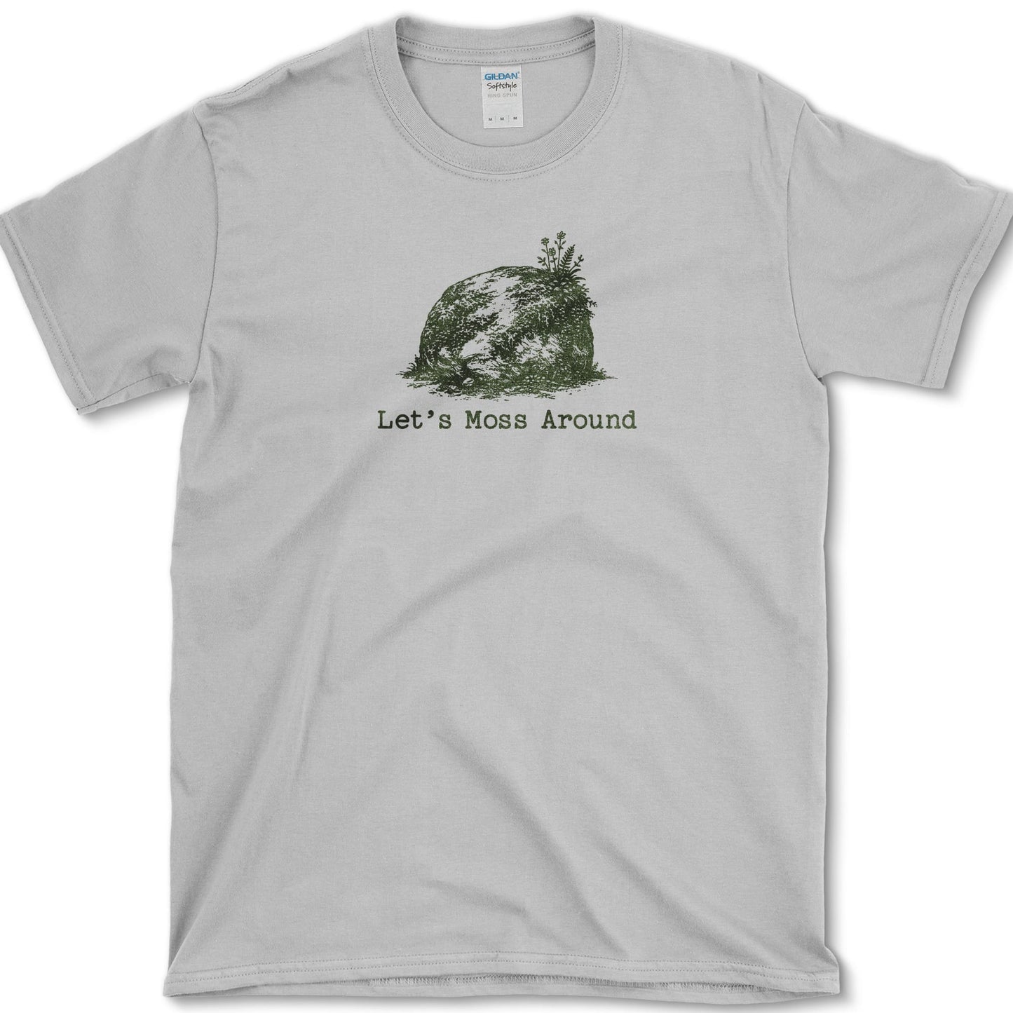 Let's Moss Around T-Shirt S / Sport Grey Essential Tees