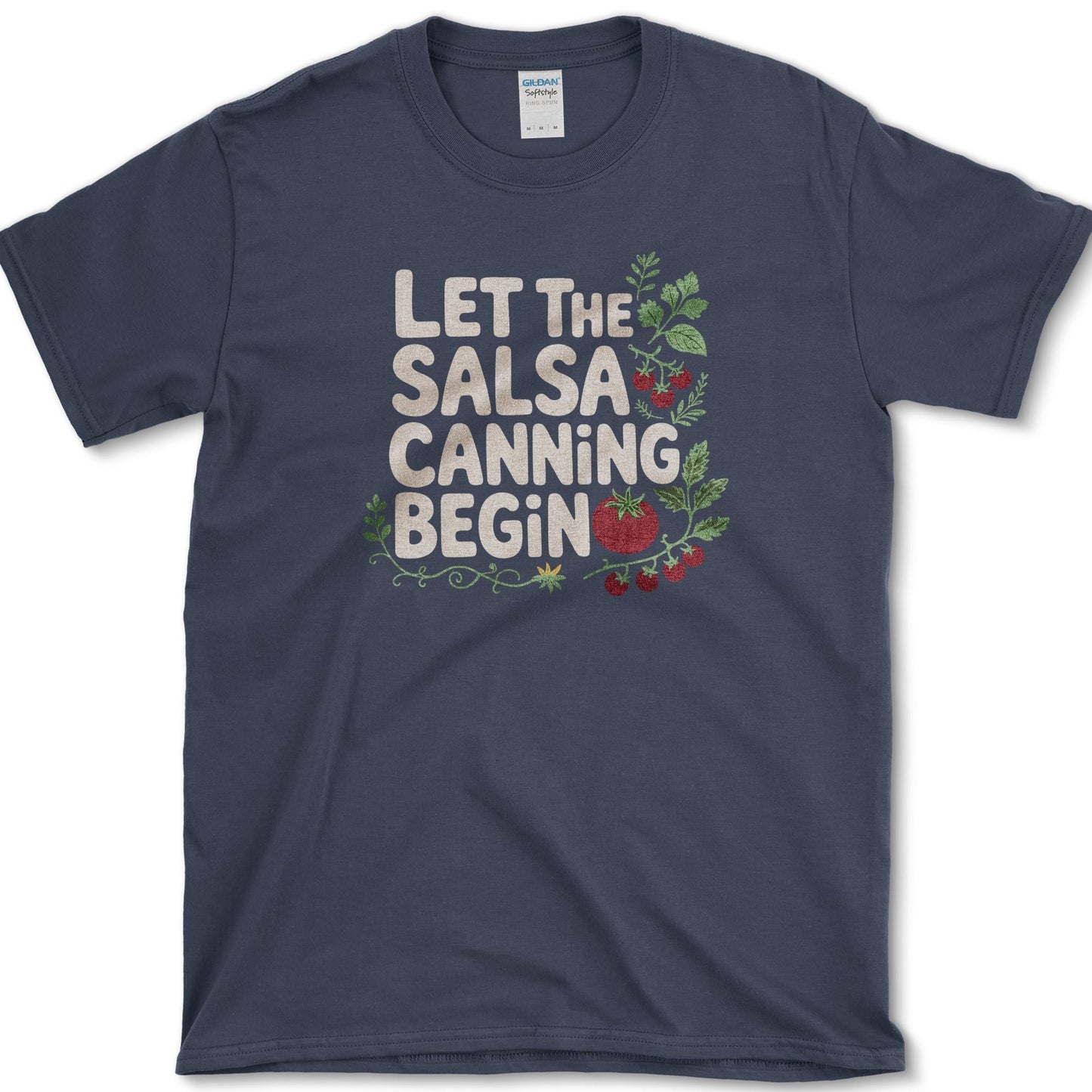 Let the Salsa Canning Begin T-Shirt S / Navy Essential Tees