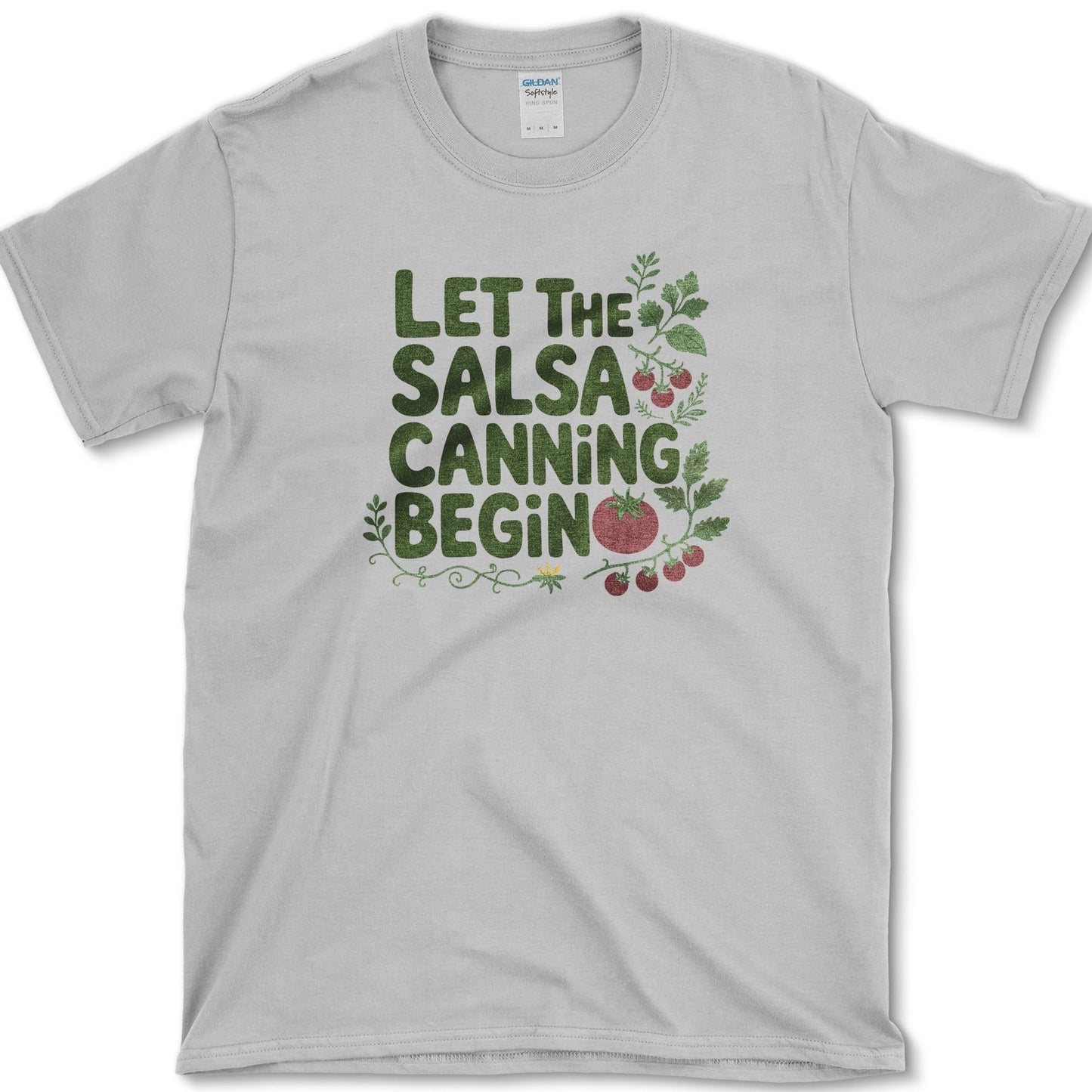 Let the Salsa Canning Begin T-Shirt S / Sport Grey Essential Tees
