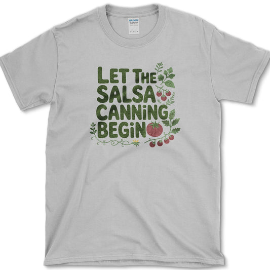 Let the Salsa Canning Begin T-Shirt S / Sport Grey Essential Tees