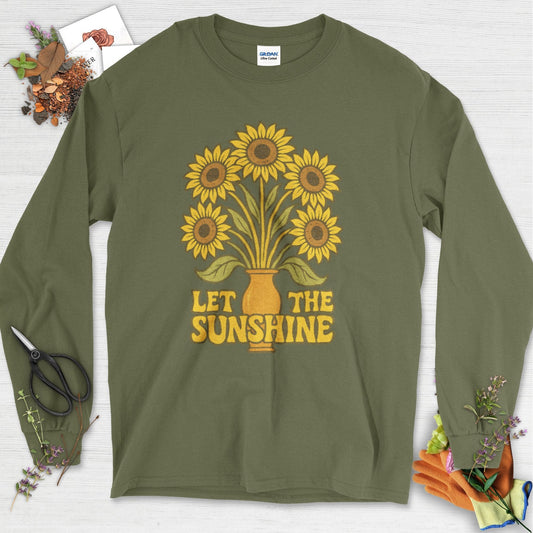 Let the Sunshine Garden Long Sleeve Military Green / S Physical Item