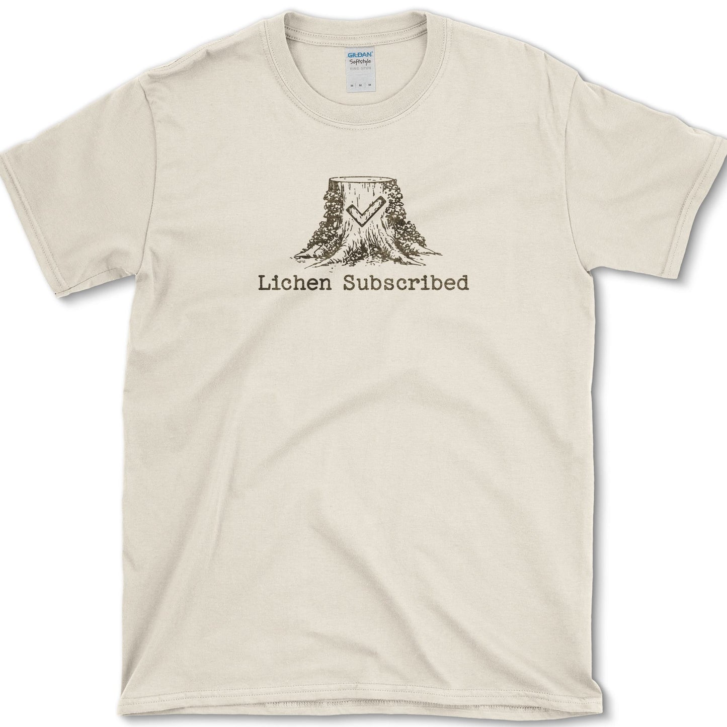 Lichen Subscribed T-Shirt S / Natural Essential Tees