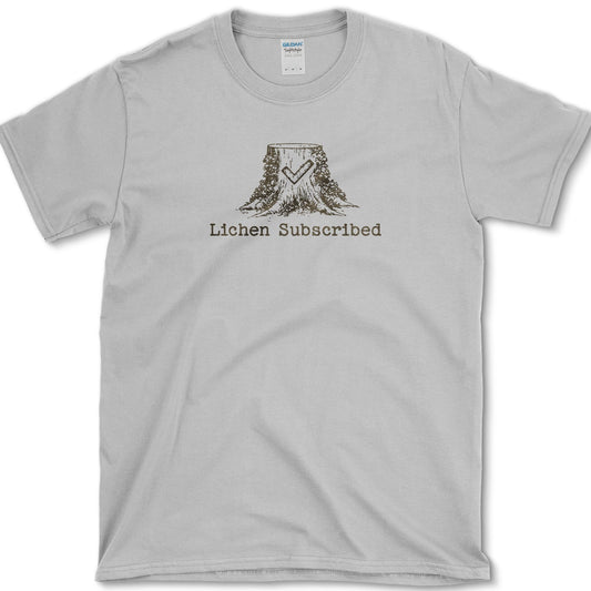 Lichen Subscribed T-Shirt S / Sport Grey Essential Tees
