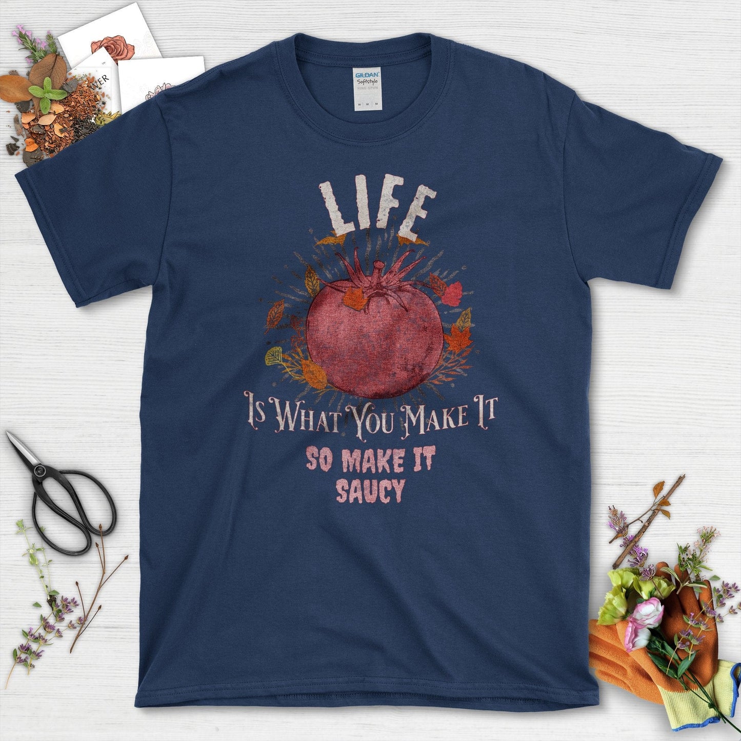 Life Is What You Make It T-Shirt Navy / S T-Shirt