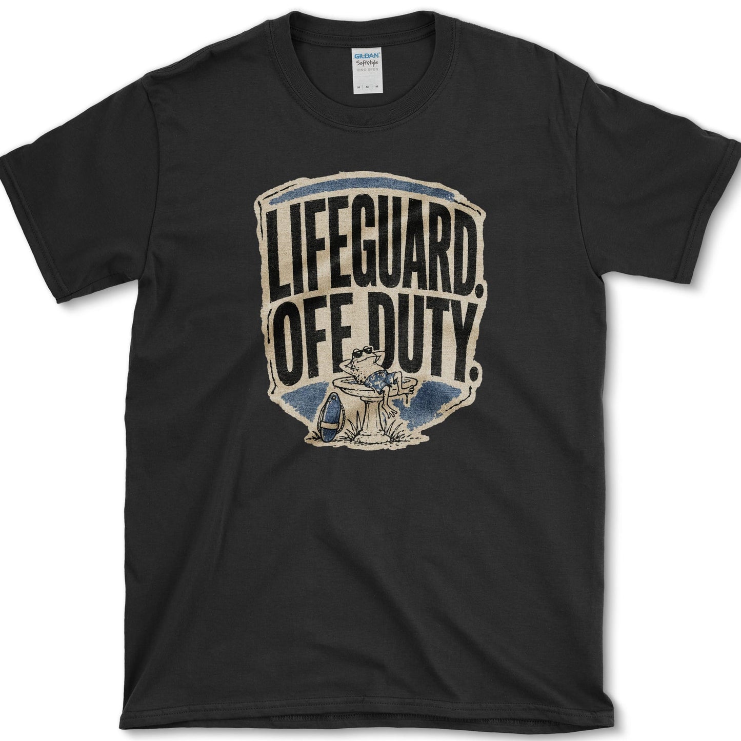 Lifeguard Off Duty T-Shirt Black / S Essential Tees