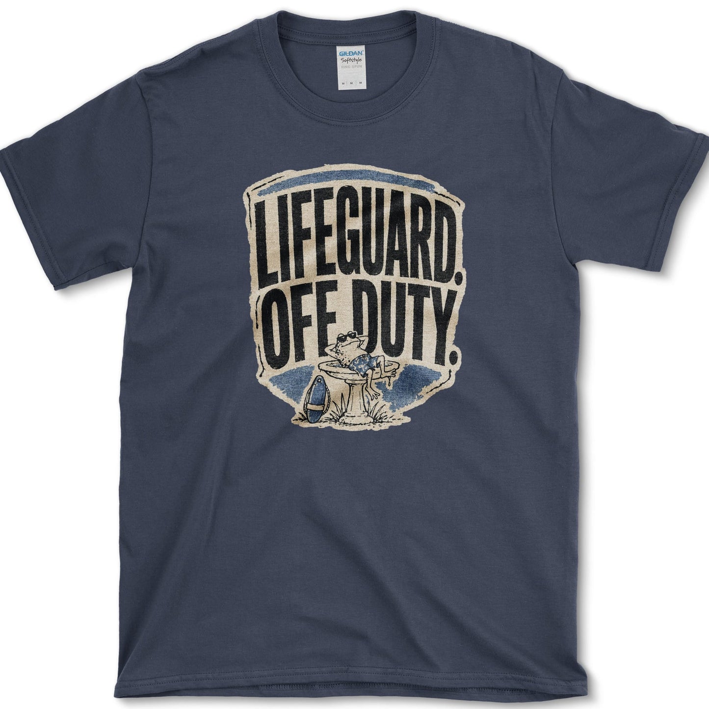 Lifeguard Off Duty T-Shirt Navy / S Essential Tees