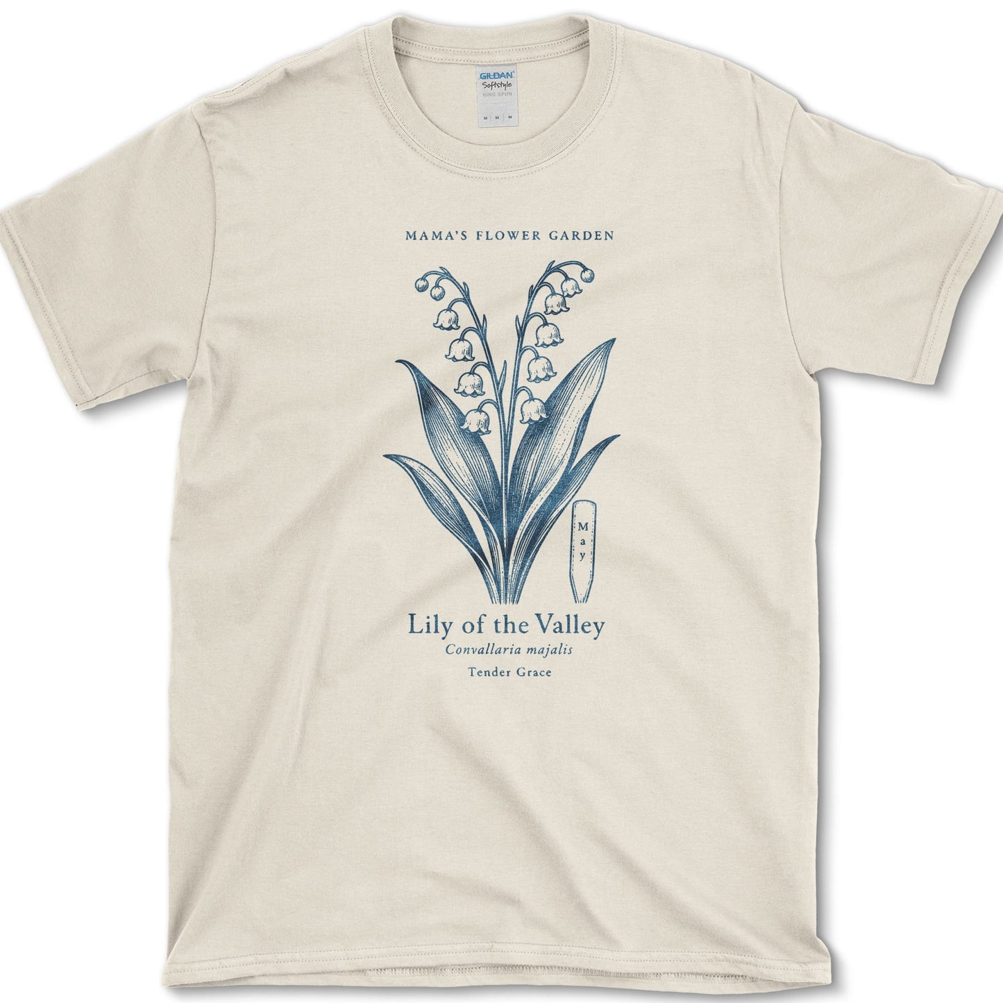 Lily of the Valley T-Shirt S / Natural Essential Tees