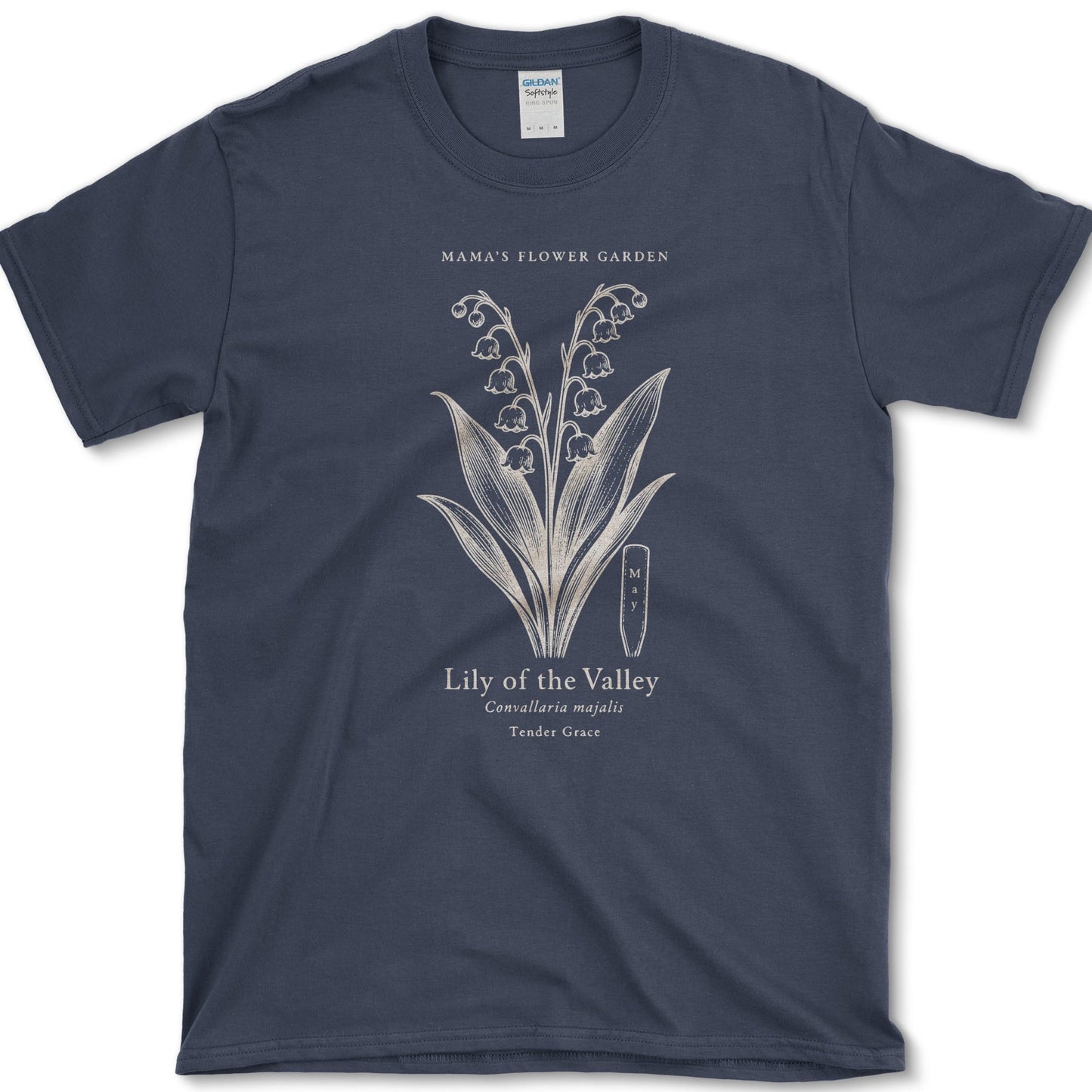 Lily of the Valley T-Shirt S / Navy Essential Tees