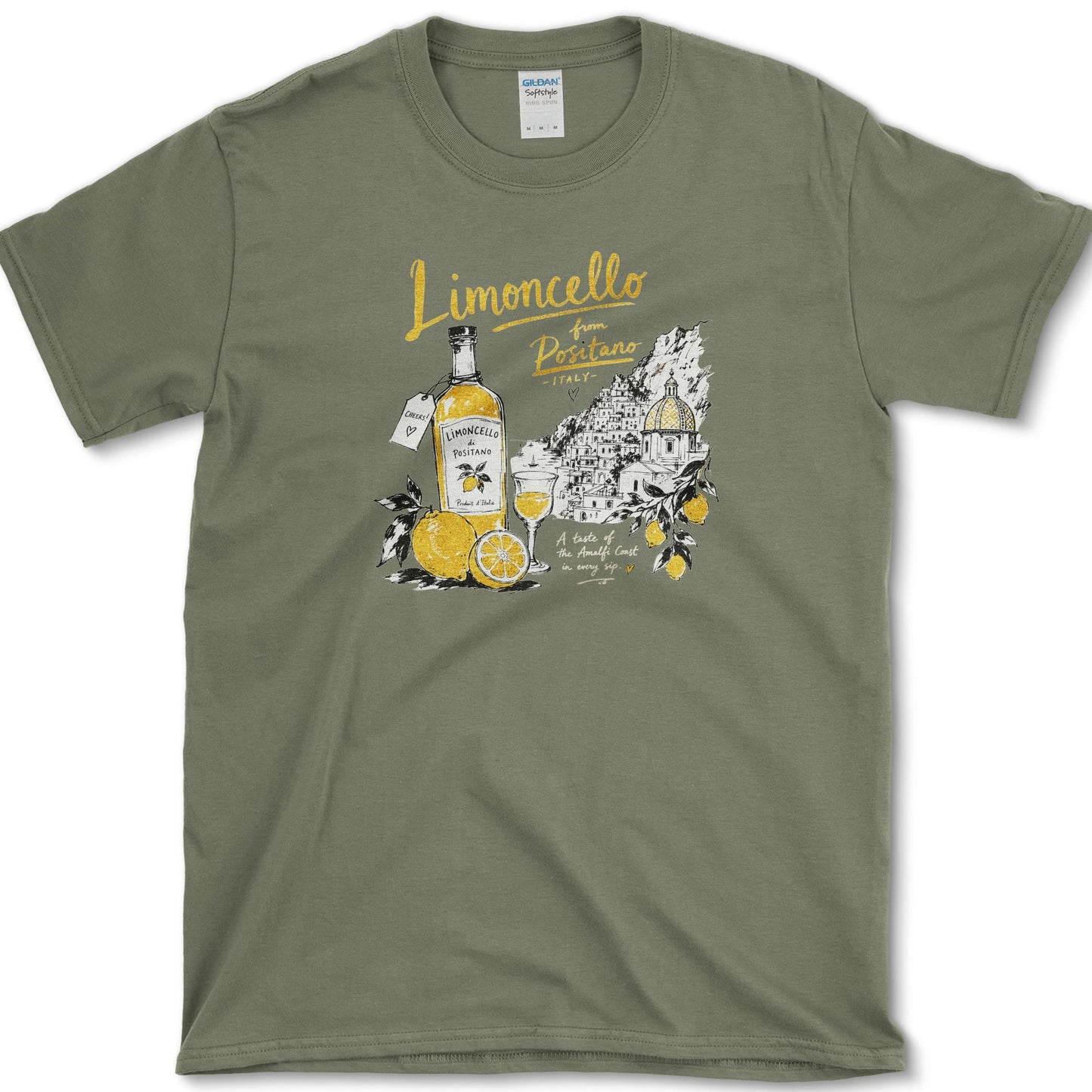 Limoncello T-Shirt Military Green / S Essential Tees
