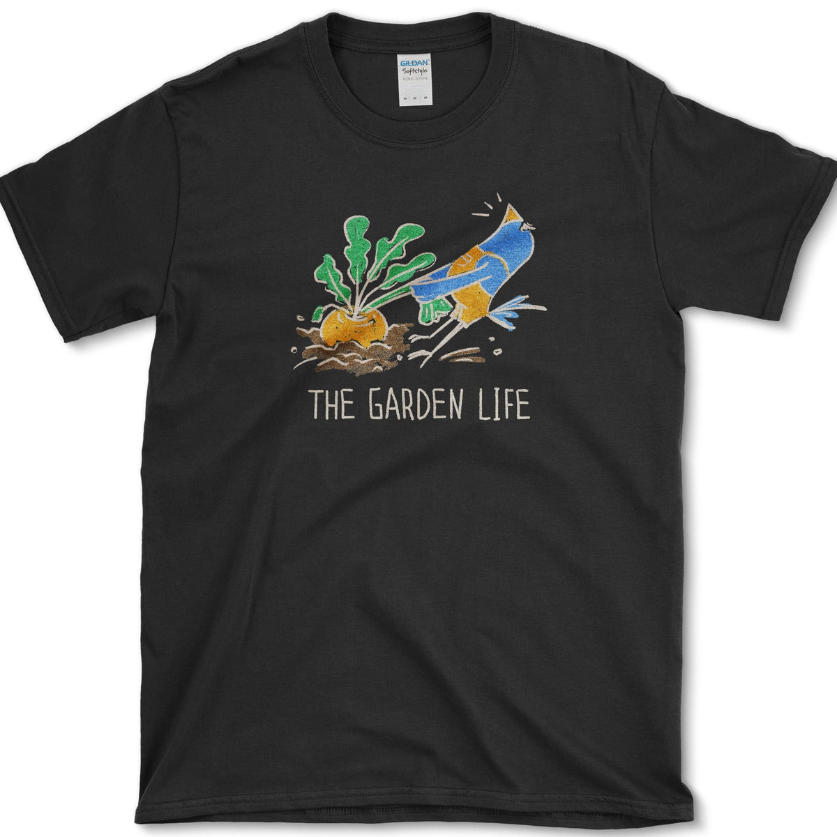 Living a Garden Life T-Shirt Black / S Essential Tees