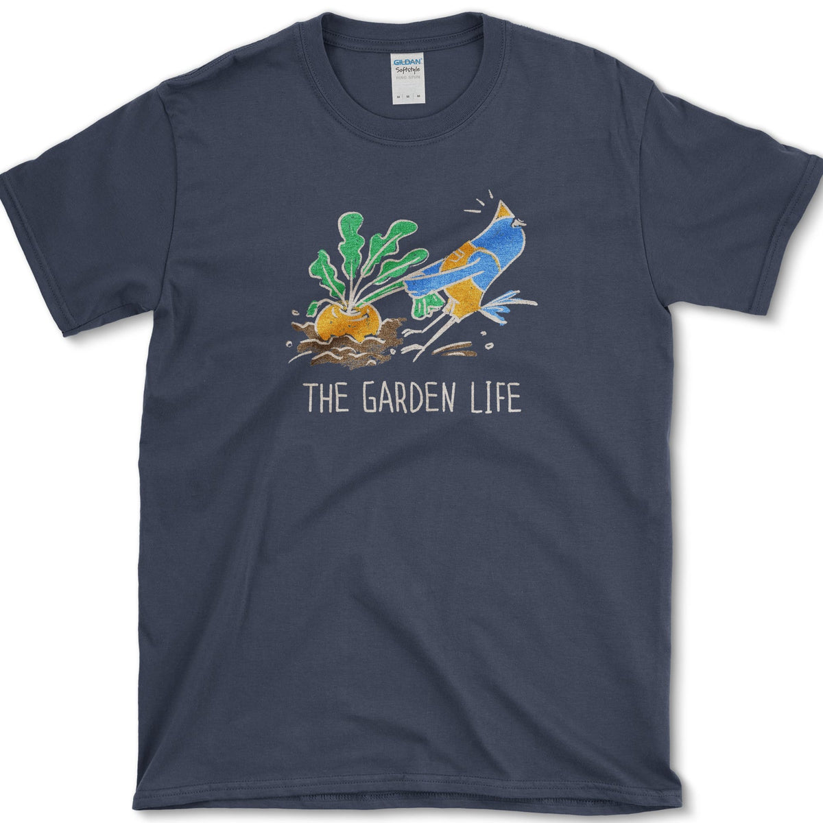 Living a Garden Life T-Shirt Navy / S Essential Tees