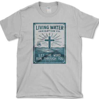 Living Water Irrigation Co. T-Shirt Essential Tees / S / Sport Grey Physical Item