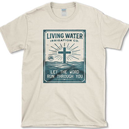 Living Water Irrigation Co. T-Shirt Physical Item