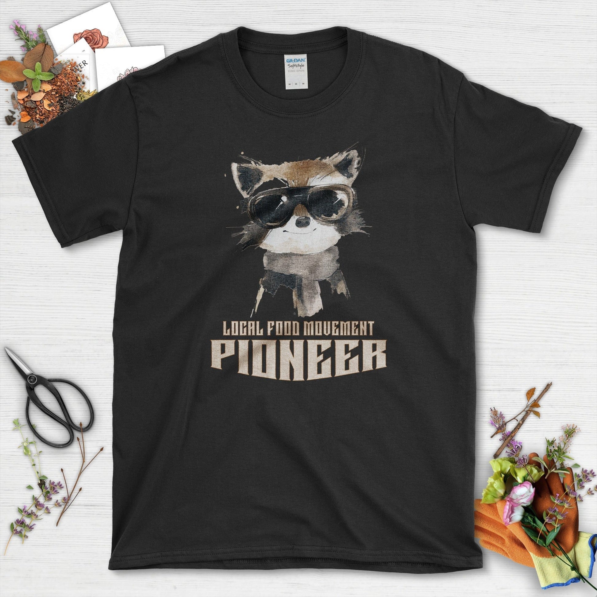 Local Food Movement Pioneer T-Shirt Black / S T-Shirt