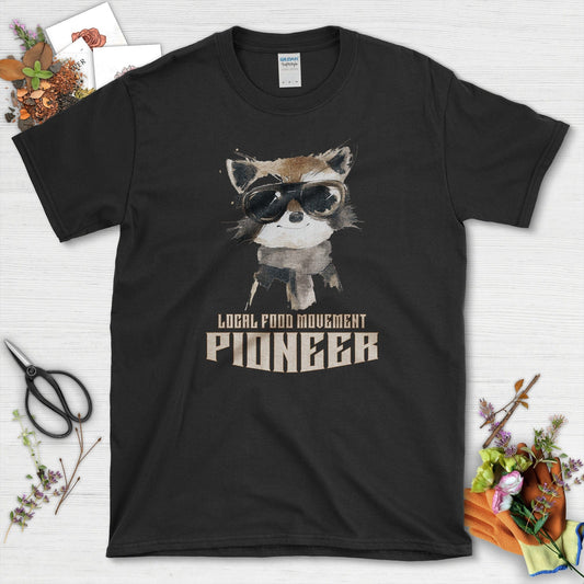 Local Food Movement Pioneer T-Shirt Black / S T-Shirt