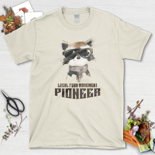 Local Food Movement Pioneer T-Shirt Natural / S T-Shirt