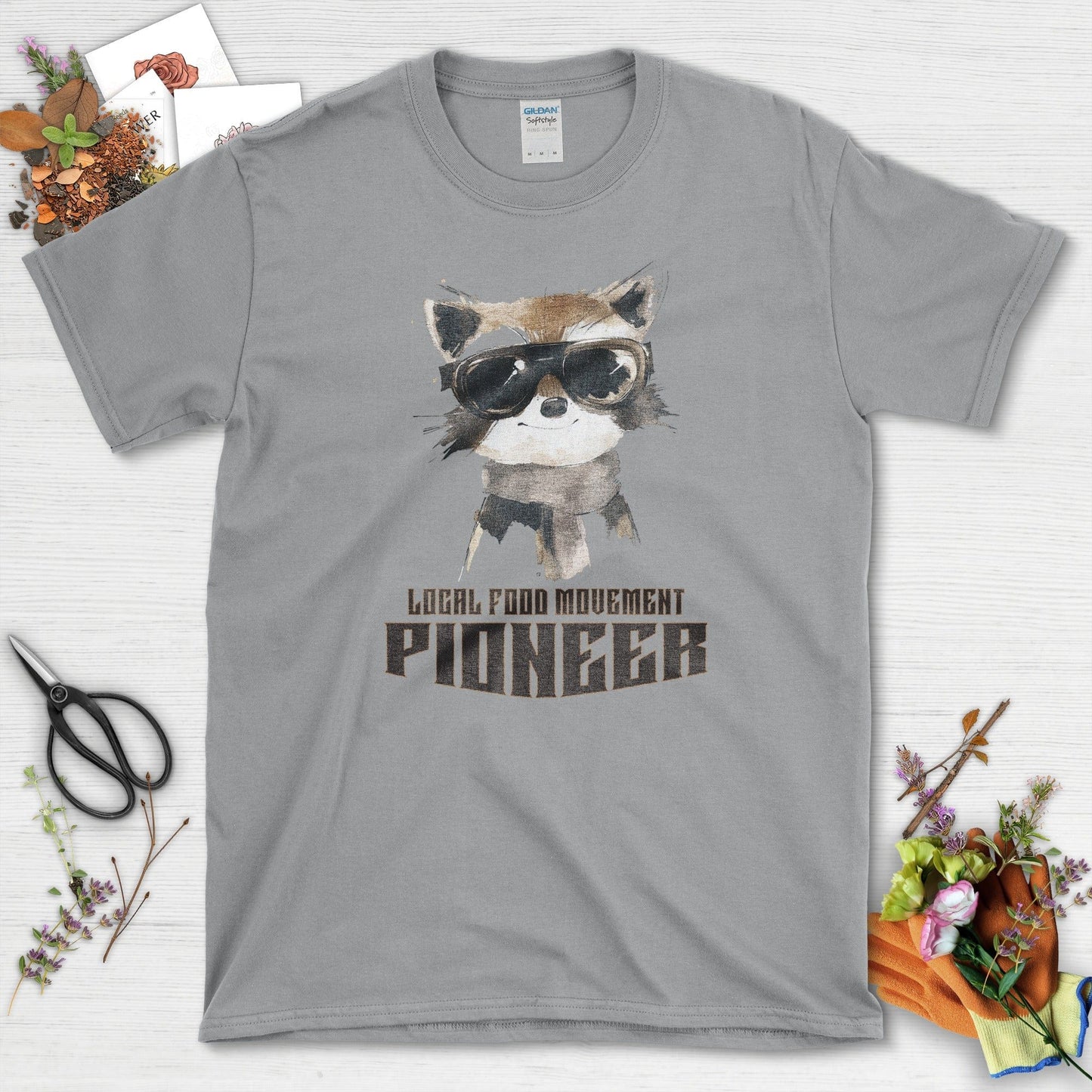 Local Food Movement Pioneer T-Shirt Sport Grey / S T-Shirt