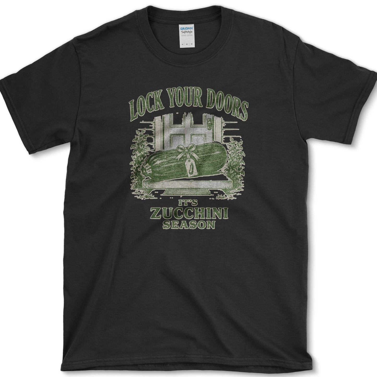 Lock Your Doors T-Shirt S / Black Essential Tees