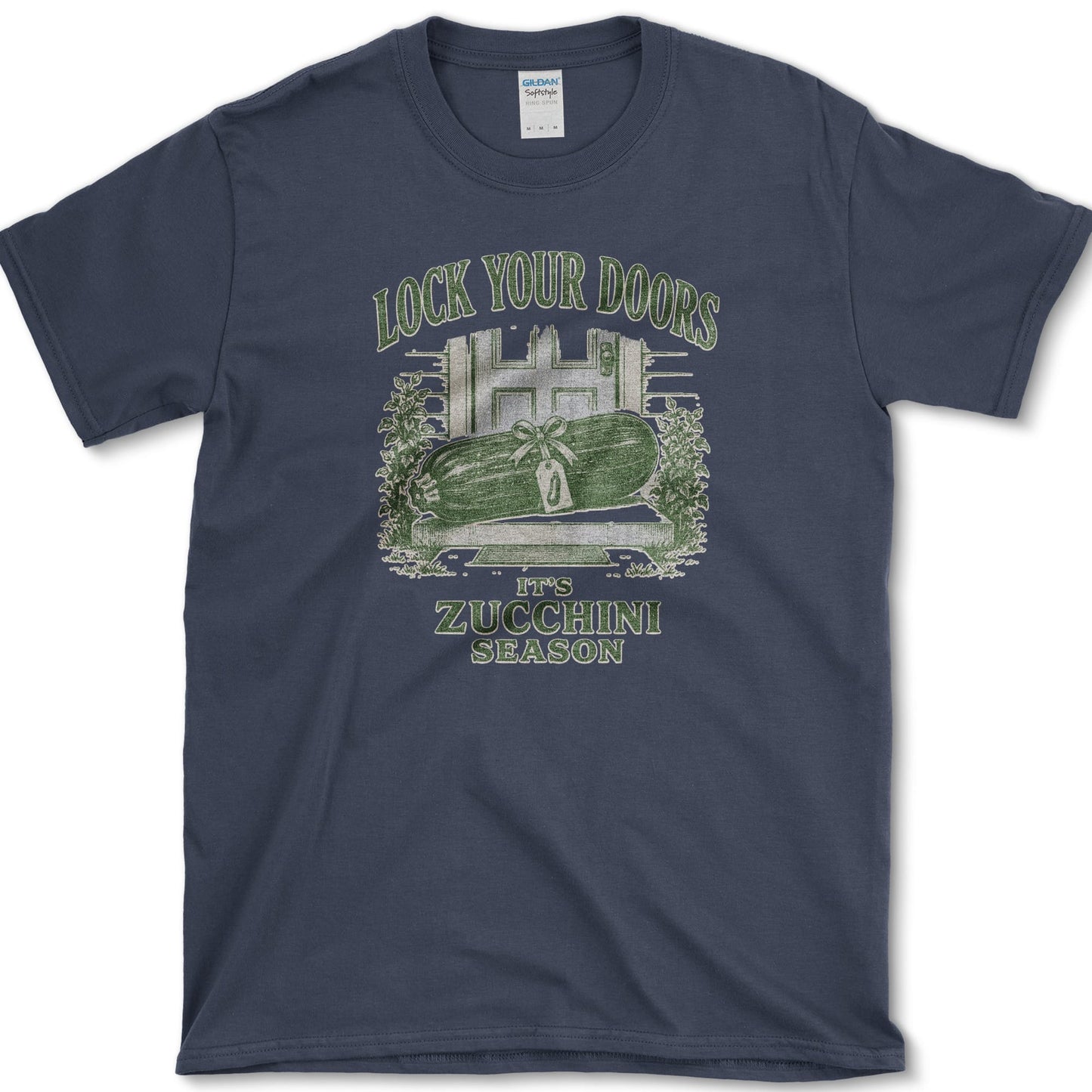 Lock Your Doors T-Shirt S / Navy Essential Tees