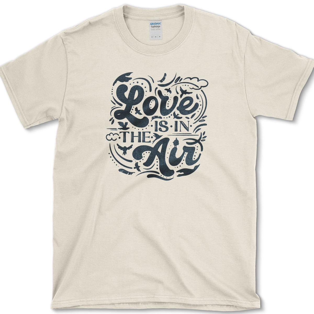 Love Is In Air T-Shirt Natural / S Essential Tees