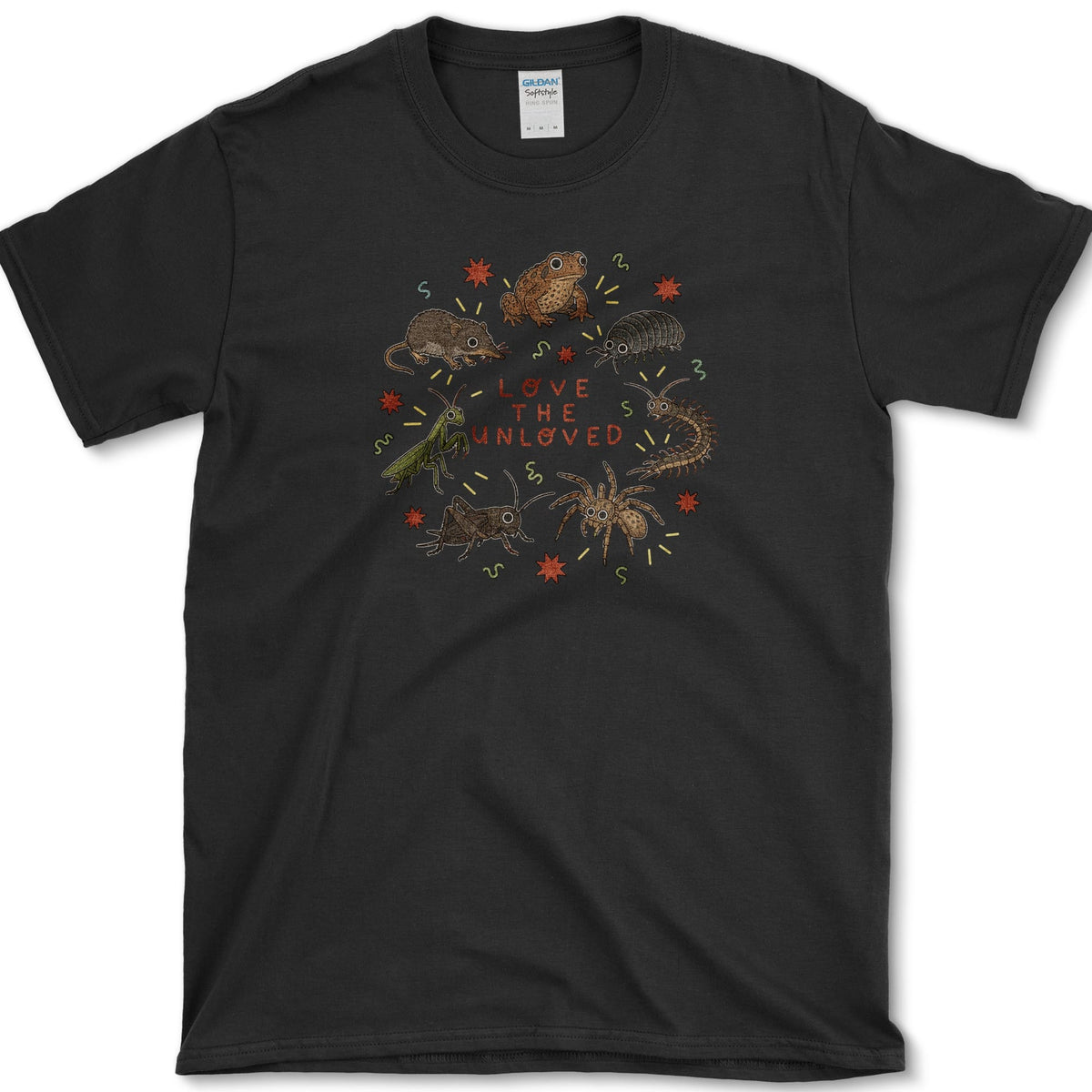 Love The Unloved T-Shirt S / Black Essential Tees
