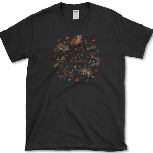 Love The Unloved T-Shirt S / Black Essential Tees