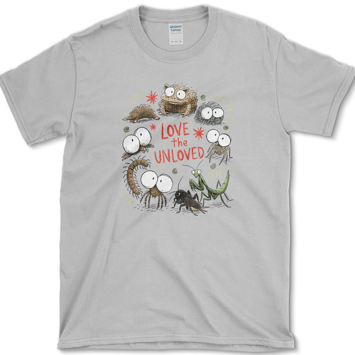 Love The Unloved T-Shirt S / Sport Grey Essential Tees