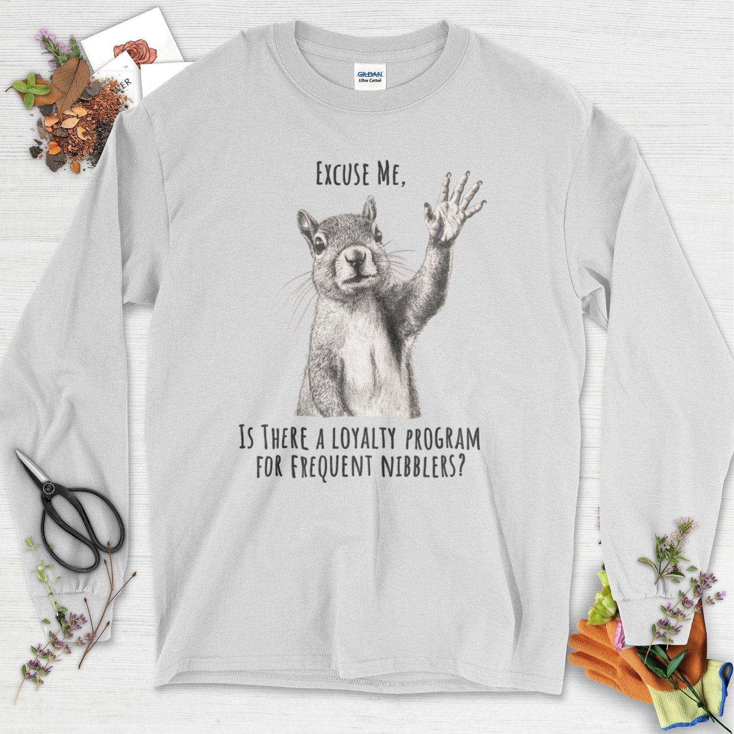 Loyalty Program Frequent Nibblers Long Sleeve Ash / S Physical Item