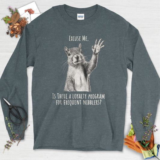 Loyalty Program Frequent Nibblers Long Sleeve Dark Heather / S Physical Item
