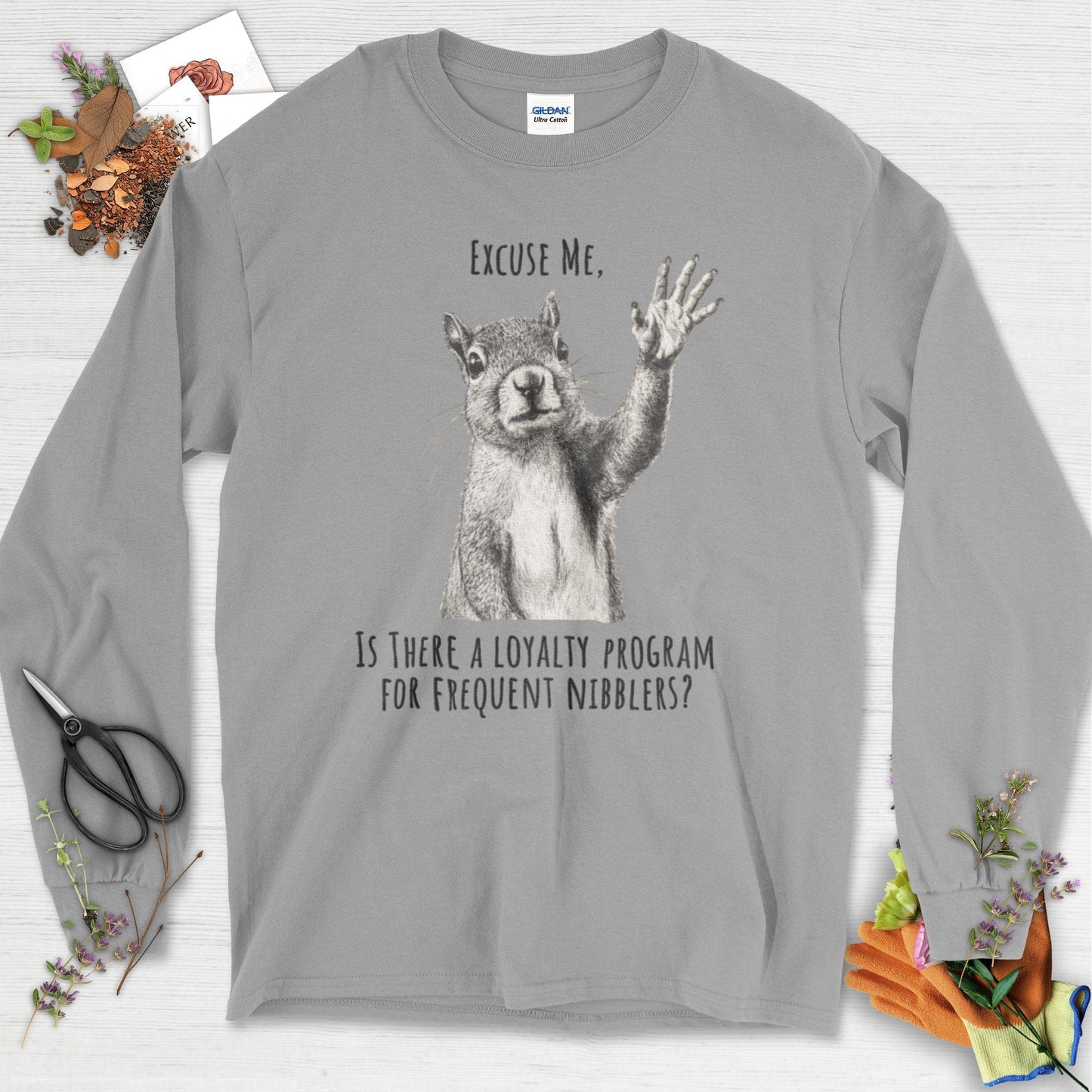 Loyalty Program Frequent Nibblers Long Sleeve Sport Grey / S Physical Item
