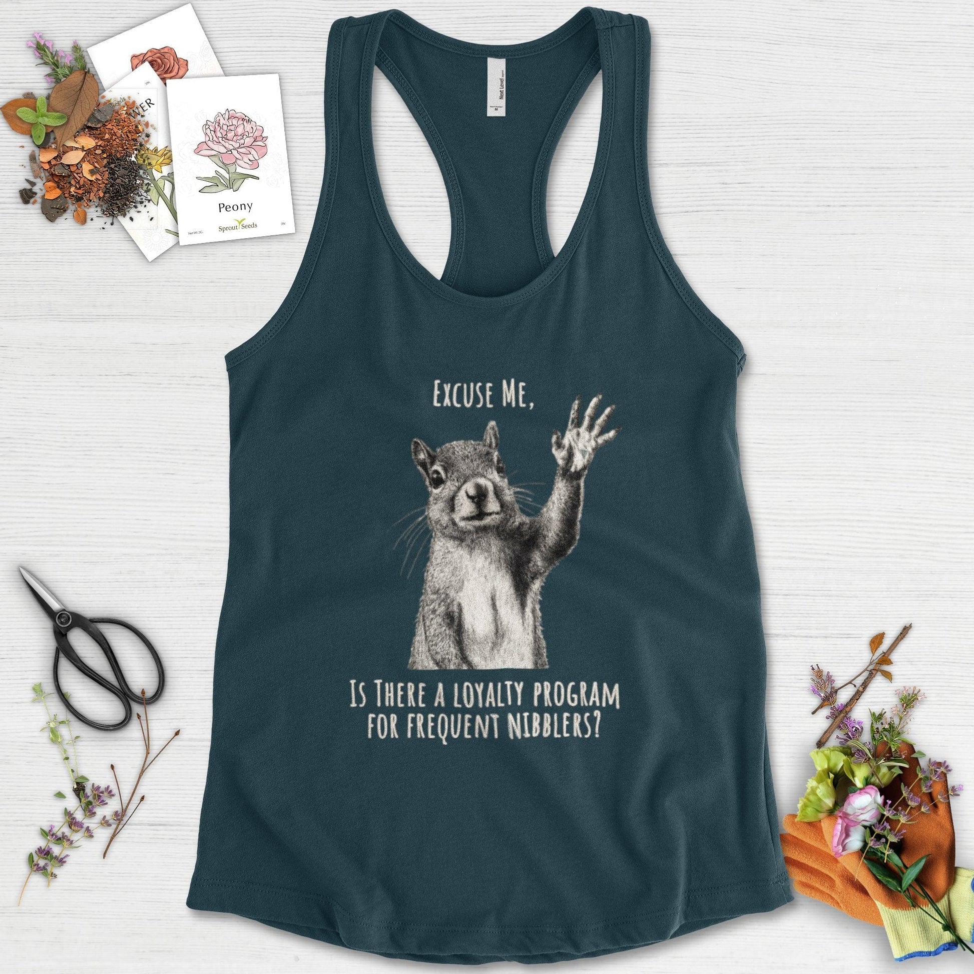 Loyalty Program Frequent Nibblers Racerback Racerback / XS / Midnight Navy Physical Item