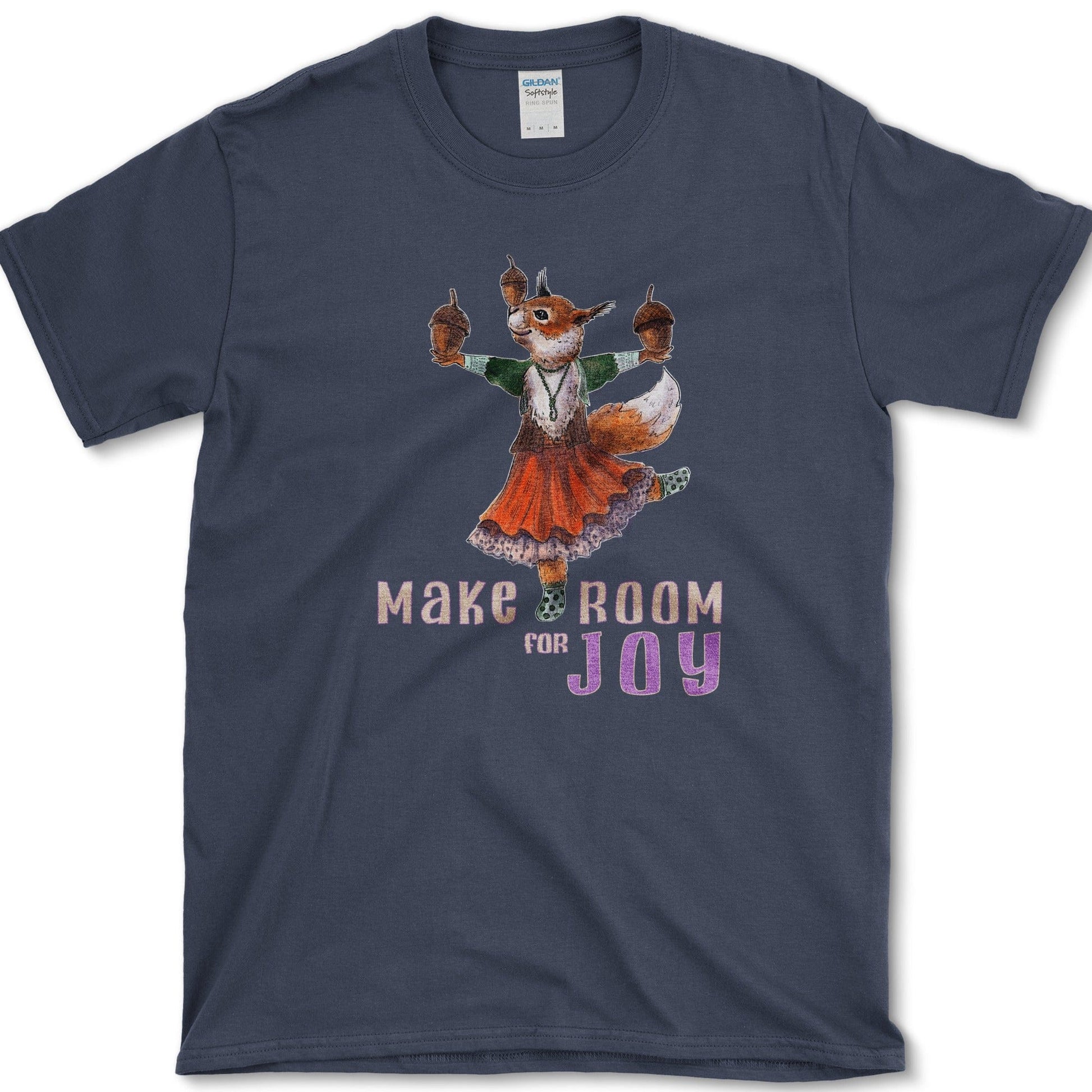 Make Room For Joy T-Shirt Essential Tees / S / Navy Physical Item