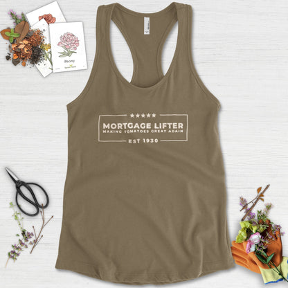 Making Tomatoes Great Again Racerback Racerback / XS / Military Green Physical Item