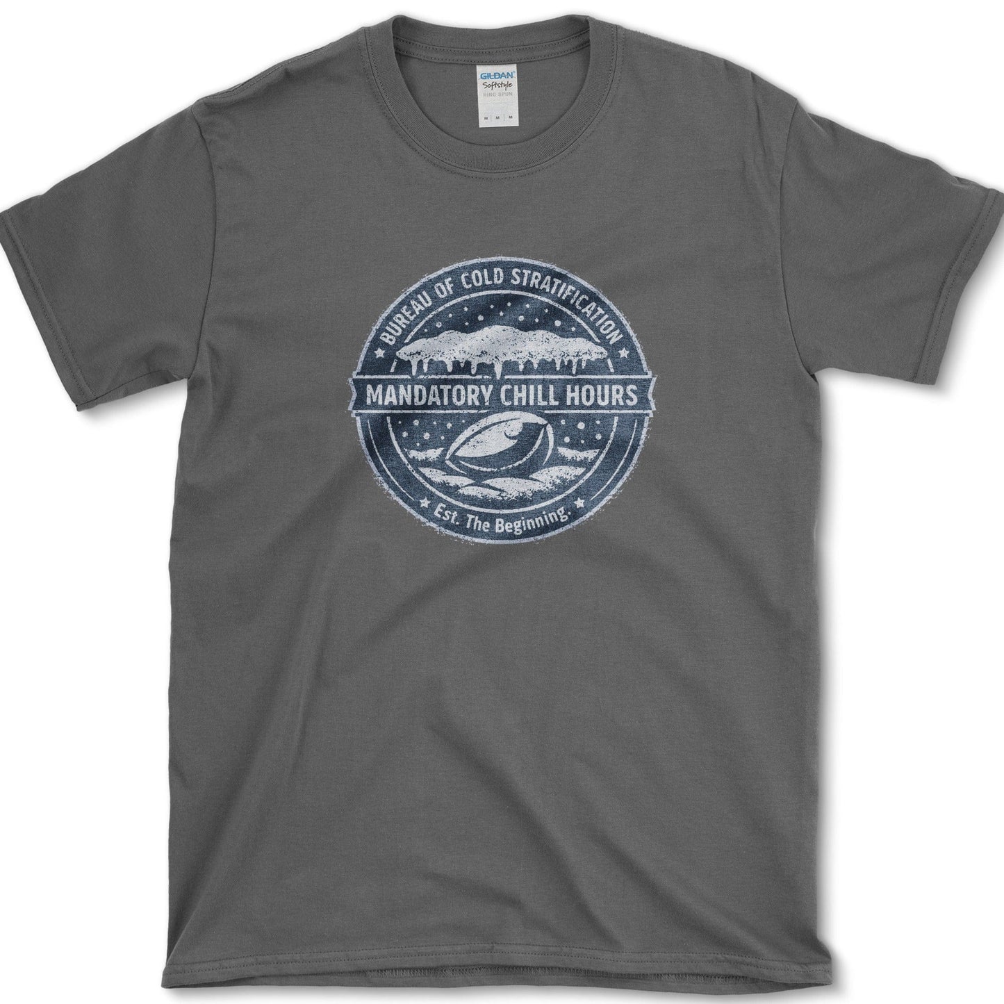 Mandatory Chill T-Shirt Essential Tees / S / Dark Heather Physical Item
