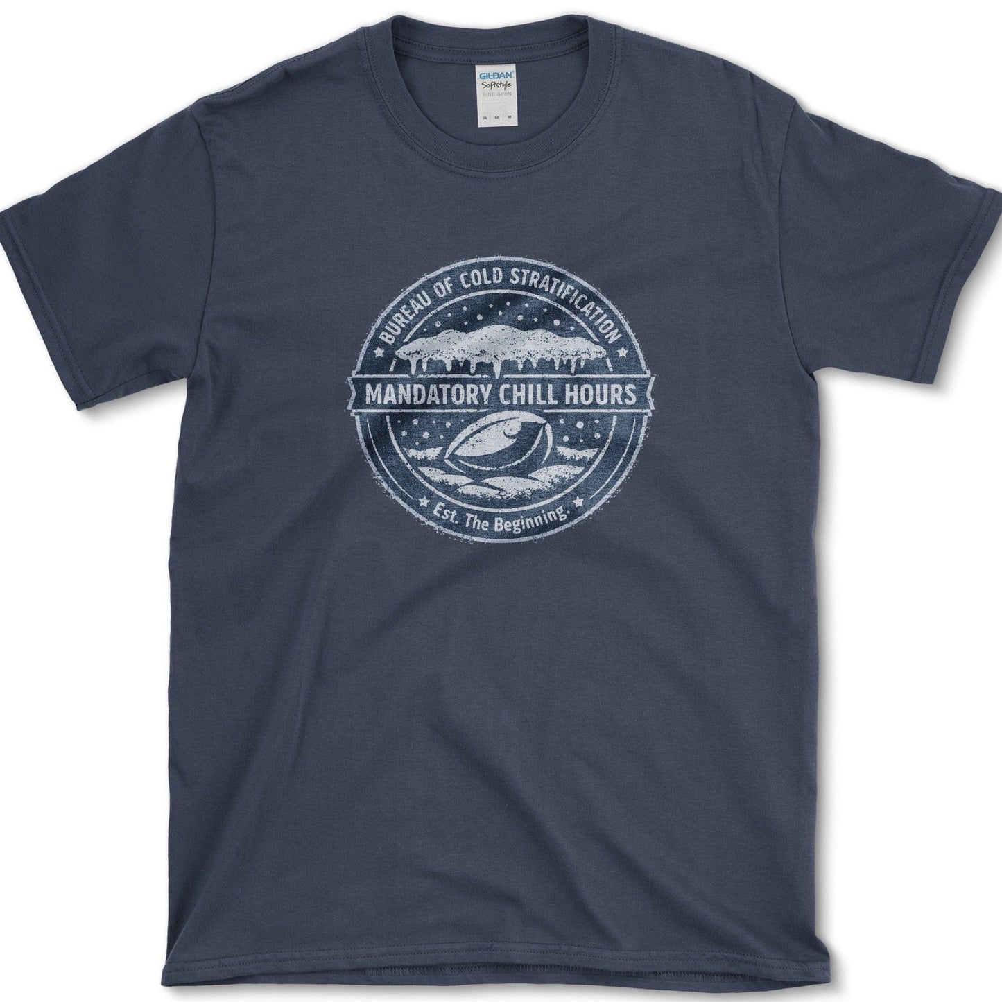 Mandatory Chill T-Shirt Essential Tees / S / Navy Physical Item