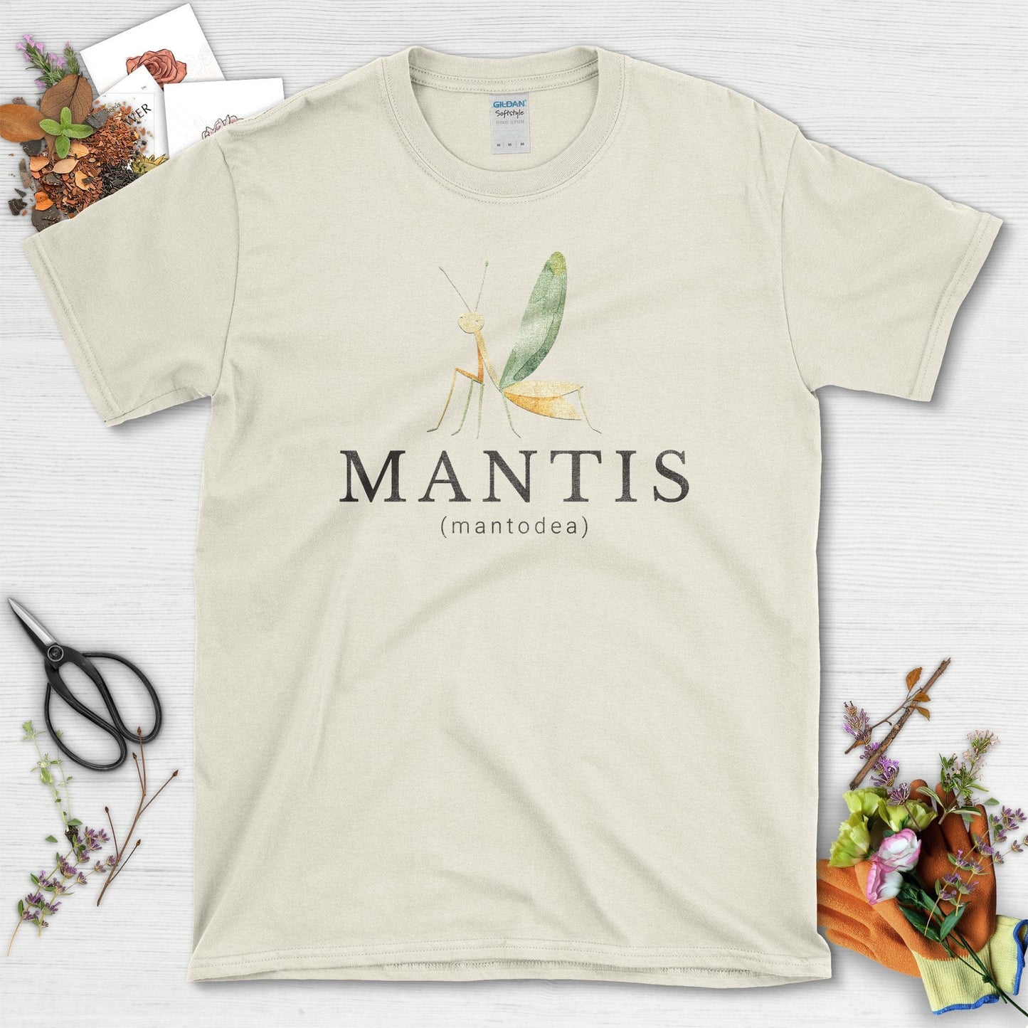 Mantis Mantodea T-Shirt Natural / S T-Shirt