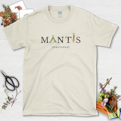 Mantis Praying Insect T-Shirt Natural / S T-Shirt