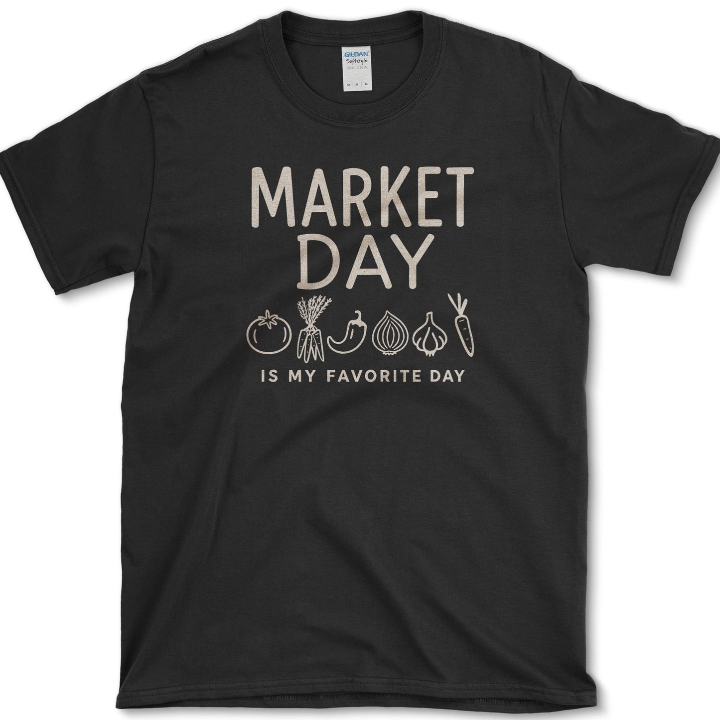 Market Day T-Shirt S / Black Essential Tees