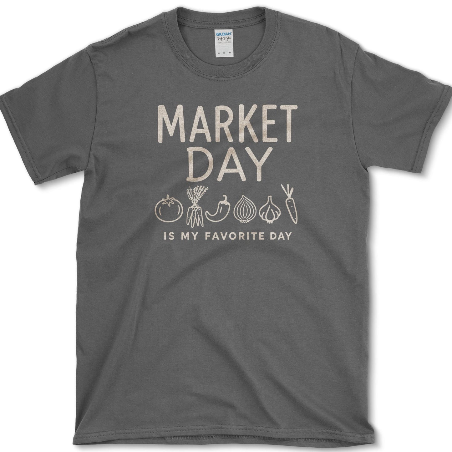 Market Day T-Shirt S / Dark Heather Essential Tees