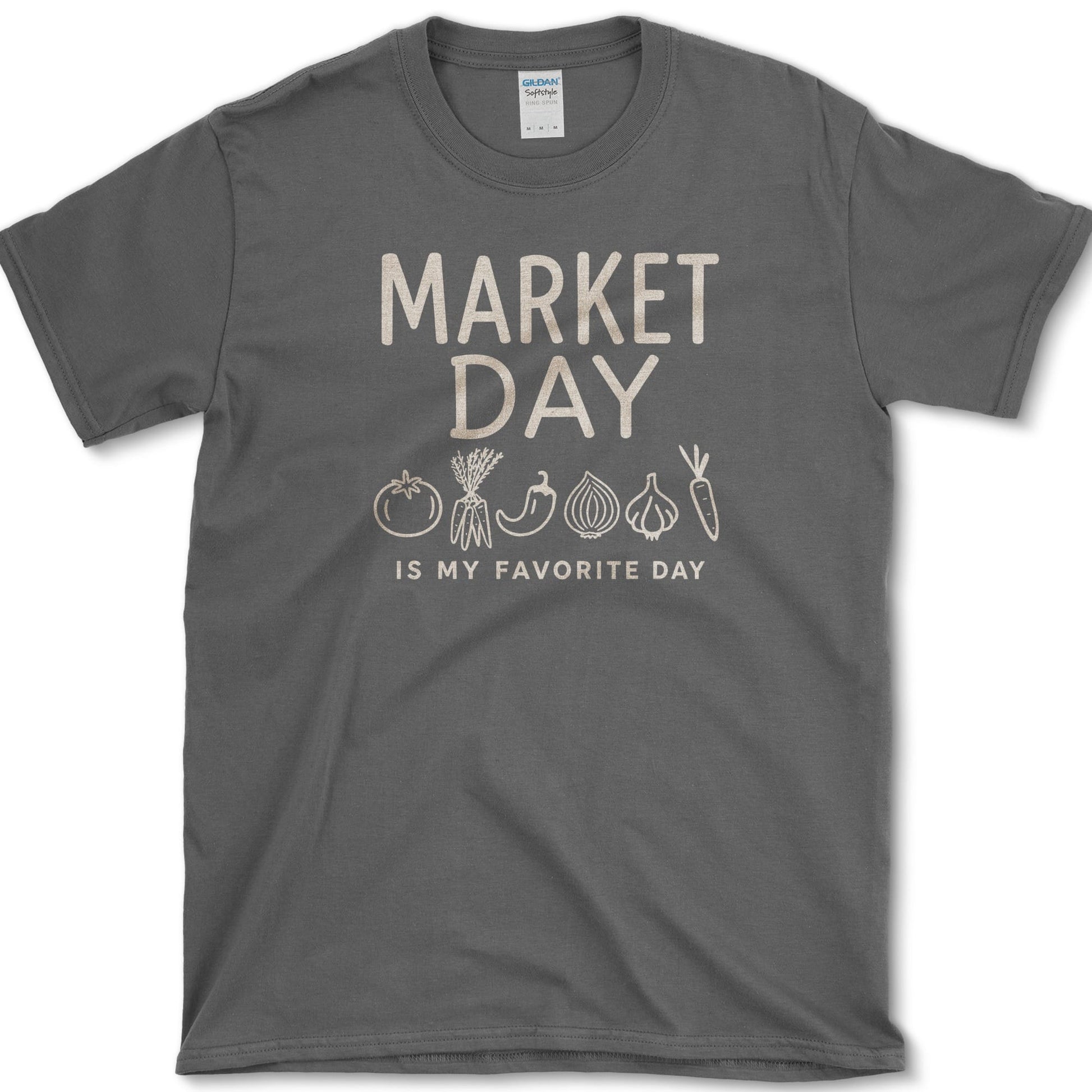 Market Day T-Shirt S / Dark Heather Essential Tees