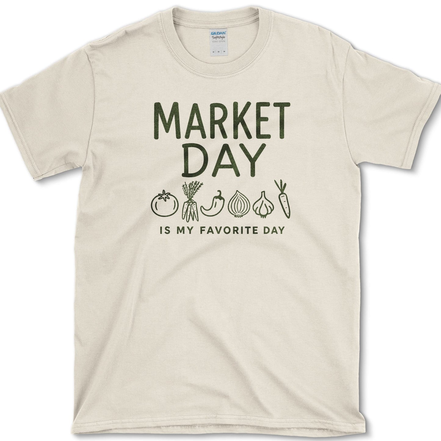 Market Day T-Shirt S / Natural Essential Tees