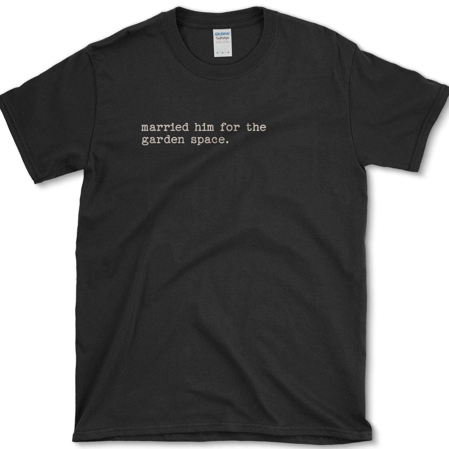 Married for Garden Space T-Shirt Essential Tees / S / Black Physical Item