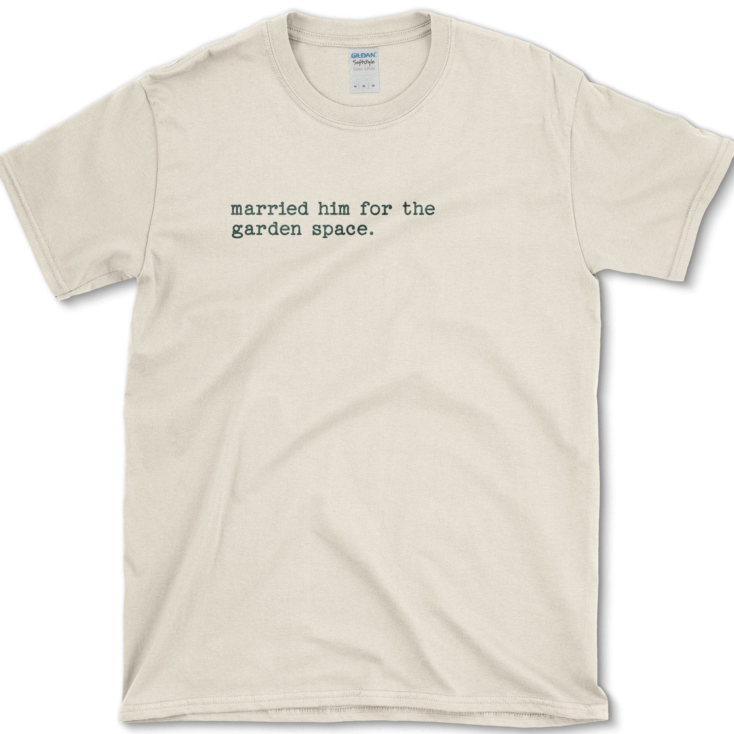 Married for Garden Space T-Shirt Essential Tees / S / Natural Physical Item