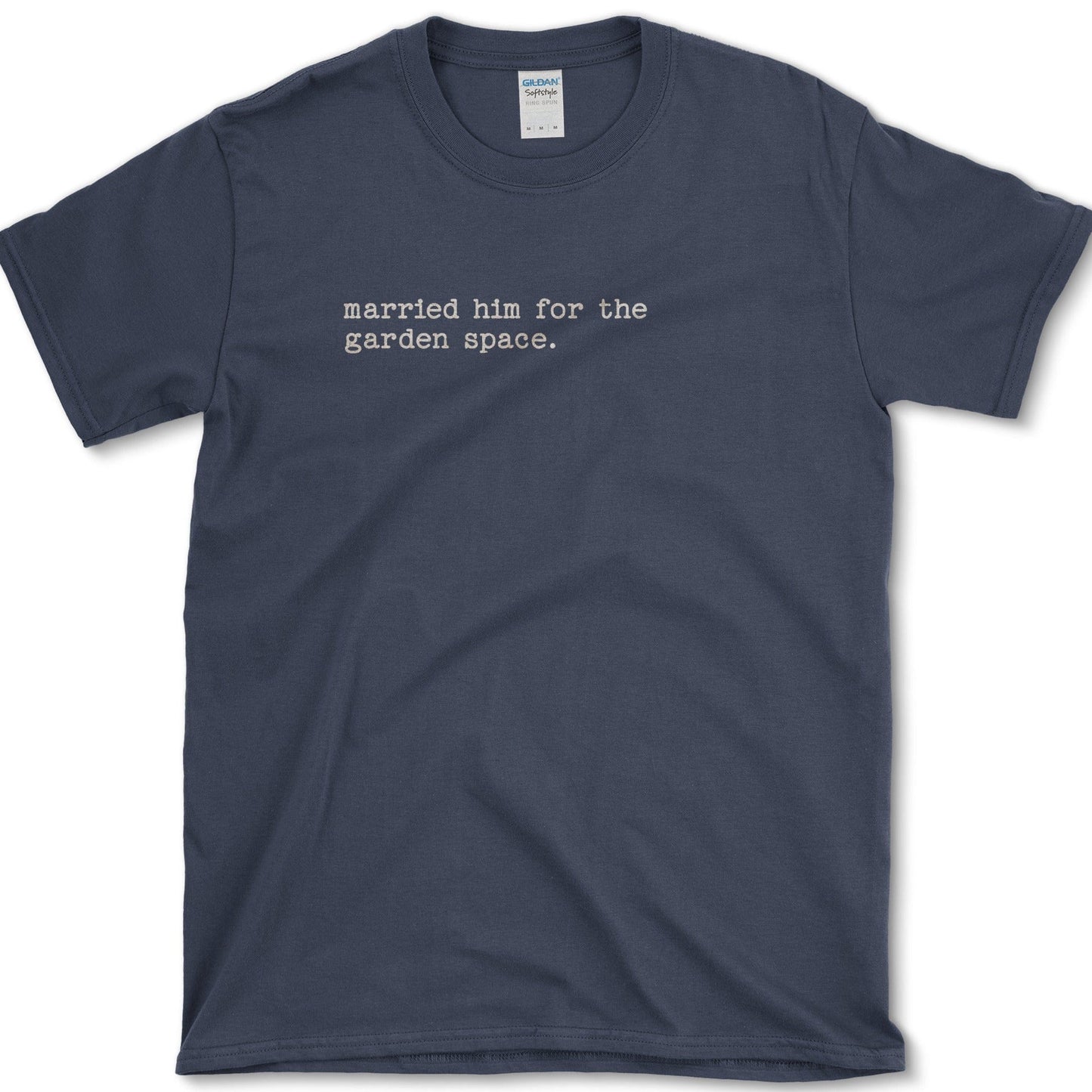 Married for Garden Space T-Shirt Essential Tees / S / Navy Physical Item