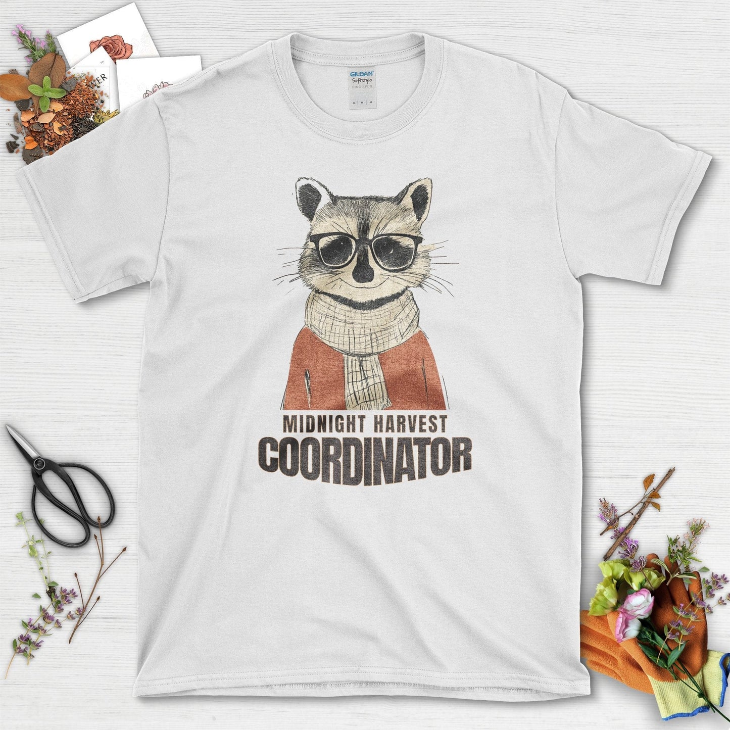 Midnight Harvest Coordinator T-Shirt White / S T-Shirt