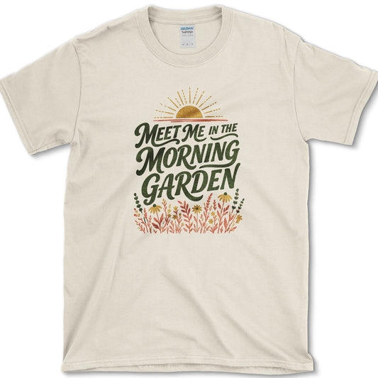 Morning Garden T-Shirt S / Natural Essential Tees